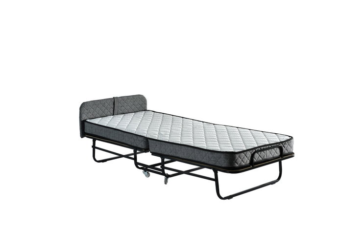Hanah Home Cama Plegable Otel Katlanır Blanco y Gris
